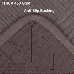 HOMETHREADS Grey Embroidered Sofa Cover image 2