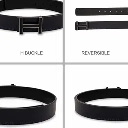 Tommy Hilfiger Men Leather Reversible Formal Belt image 5