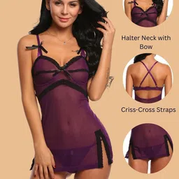 ZERJAMA Shoulder Straps Baby Doll image 2