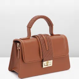 Carlton London Textured Handheld Bag image 3