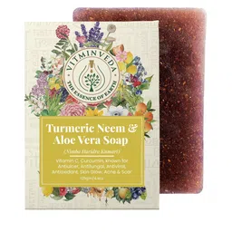 VITMINVEDA Natural Aloe Vera Neem & Turmeric Soap - 125g-picture-34