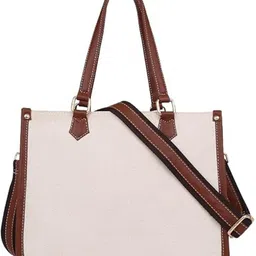 trendycraft Women Grey, White Shoulder Bag image 3