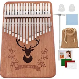 urban infotech alimba 17 Keys Thumb Piano with Kalimba Musical Instrument-picture-12