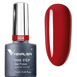 VENALISA One Step High-Gloss Soak-Off UV & LED Gel Nail Polish 7.5ml - Shade 984 image 4