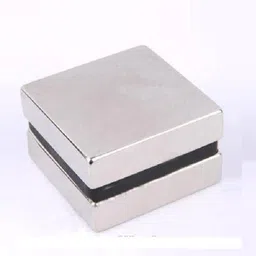 art ifact 1 Piece of 50mm x 50mm x 12.5mm Neodymium Magnets - N52 Block Magnets Fridge Magnet, Multipurpose Office Magnets, Magnetic Paper Holder Pack of 1 image 2