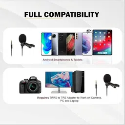 zaffcreator ZAFF YouTube Vlogging Mic – Pro Wired Collar Mike for Mobile & PC Wired Collar Microphone (For YouTube, Mobile, Vlogging, Recording) image 4