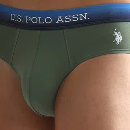 U.S. Polo Assn. Pack Of 2 Basic Briefs OEB05-WD0-P2 image 3