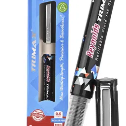 reynolds Trimax Roller Ball Pen image 1