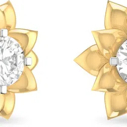 PC Jeweller The Fulop Yellow Gold 18kt Diamond Stud Earring-picture-14