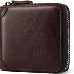 contacts Men Casual, Formal, Travel, Trendy Brown Genuine Leather RFIDWallet-picture-28