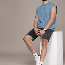 The Roadster Life Co. Relaxed Fit Pure Cotton T-shirt-picture-35