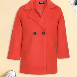 CHIMPRALA Girls Woollen Trench Coat-image-18