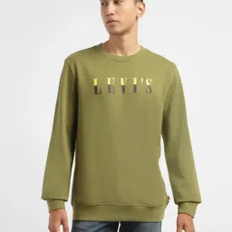 Levi's Green Cotton Regular Fit Printed Sweatshirt-picture-19