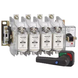 Havells 4 Pole 200 A Switch Disconnector Fuse without Din Type Fuse, IHFKFO4200-picture-25