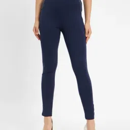 MADAME Navy Slim Fit Jeggings-picture-15