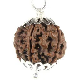 Divine souvenirs Brown Rudraksha Pendant image 5