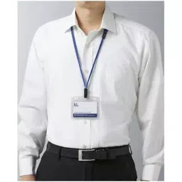 Kokuyo 56x91 mm Hanging Name Tag with Transparent Protector, NAF-SP180-10G image 5