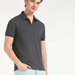 Calvin Klein Jeans Men Polo Collar Pockets T-shirt image 3