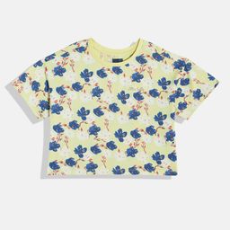 Allen Solly Junior Girls Floral Printed Cotton T-shirt-picture-39