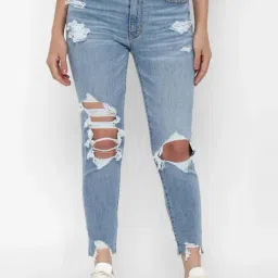 American Eagle Blue Cotton Regular Fit Jeans-picture-15