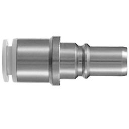 SMC Stainless Steel Female Coupler Nipple, 1/8 in Female 10 mm One Touch Fitting, KK4P-12H-picture-3