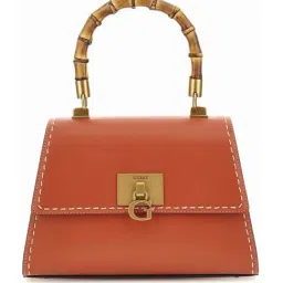 Guess Orange Satchel-picture-18