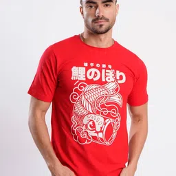 Bene Kleed Men Cotton Lycra Graphic Print T Shirt-picture-33