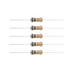 1K Ohm Resistor, 1K Ohm Resistance 1/4W Power Rating 5% Tolerance Carbon Film Resistor - RS4991K Ohm Resistor, 1K Ohm Resistance 1/4W Power Rating 5% Tolerance Carbon Film Resistor - RS499 image 2