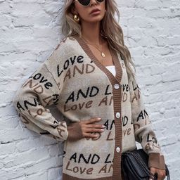 KPOP Women Typography Printed Longline-picture-42