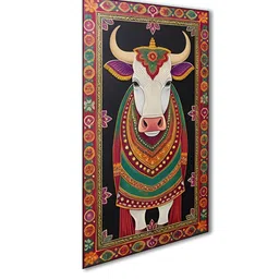 nestroots Black Canvas 3 Pcs Wall Living Room Rectangle Paintings Wall Art -23.62 x 1.21In image 2