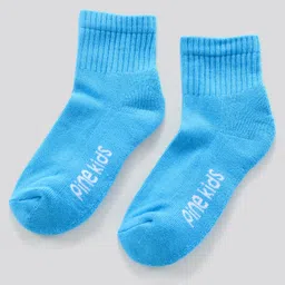 Pine Kids Ankle Length Anti Microbial Washed Terry Socks Pack of 3 (Color May Vary) image 4