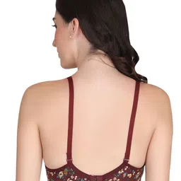 Liigne Floral Bra Full Coverage Lightly Padded image 3