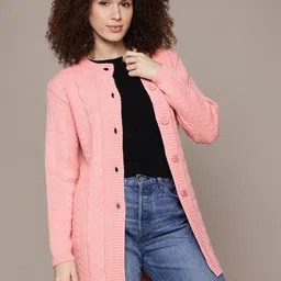 The Roadster Lifestyle Co. Cable Knit Longline Cardigan-picture-24