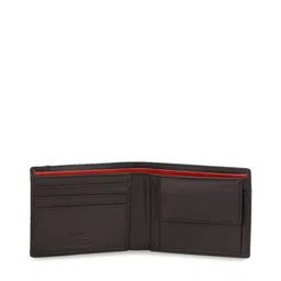 Pacific Gold Men Brown Solid Two Fold Leather Wallet image 3