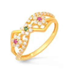 Malabar Gold and Diamonds 22k Hallmarked Yellow Gold Ring for Women-picture-23