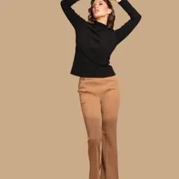 Global Republic Black Knit Regular Fit Top-image-43