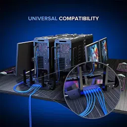 PremiumAV Cat6 LAN Cable 305 m for Internet, Modem, Router, Server, Switch, CCTV Blue image 5