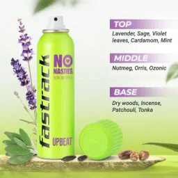 Fastrack No Nasties Upbeat Perfume Spray - 135 ml image 5