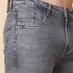 Stylox Men Jean Slim Fit Mid-Rise Light Fade Jeans image 5