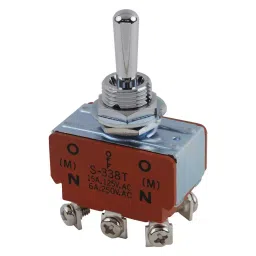 NKK SWITCHES Switch, Toggle, Dpdt, 20A, 250VAC, S338T-picture-12