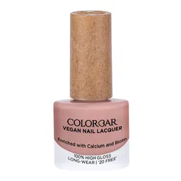 Colorbar Longwear High Gloss Vegan Nail Lacquer with Calcium & Biotin 8 ml - Pep Talk 261 image 2