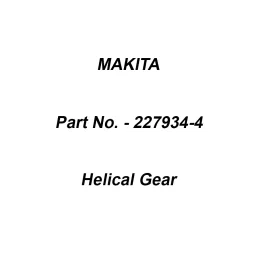 Makita Helical Gear Size 61 mm Suitable For PB001G, Part No 227934-4-picture-37