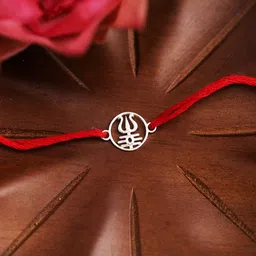Ishin 925 Pure Silver Thread Rakhi image 4