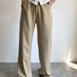 LULU & SKY Women High-Rise Easy Wash Trousers-picture-22