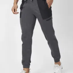 Spykar Anthra Melange Joggers Fit Joggers image 3