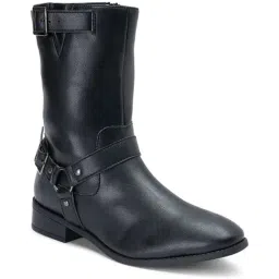 Forever Glam by Pantaloons Women's Black Booties image 2