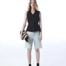 Only Jet Black Regular Fit Shirt image 5