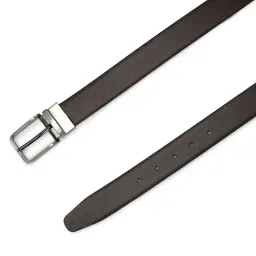 Crusset Black Formal Belt for Men image 3
