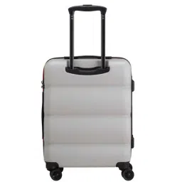 CARPISA 4 Wheel White Small Hard Cabin Trolley - 37 cm image 4