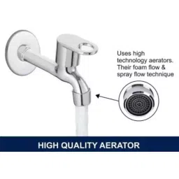 Fastgear Prime Faucet Set with Shower Stainless Steel Chrome Finish Silver, FG1207 ( Pack of 5) image 5